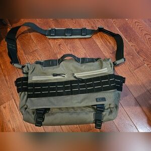 5.11 Rush Delivery Lima Messenger Bag 12L OD Trail Complete EC